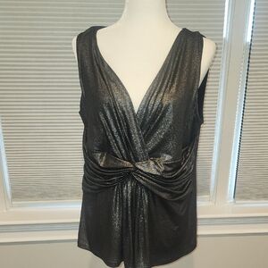 Elegant Black Sleeveless Top